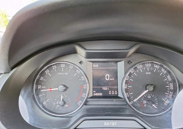 Skoda Octavia cena 46990 przebieg: 241000, rok produkcji 2016 z Lublin małe 37